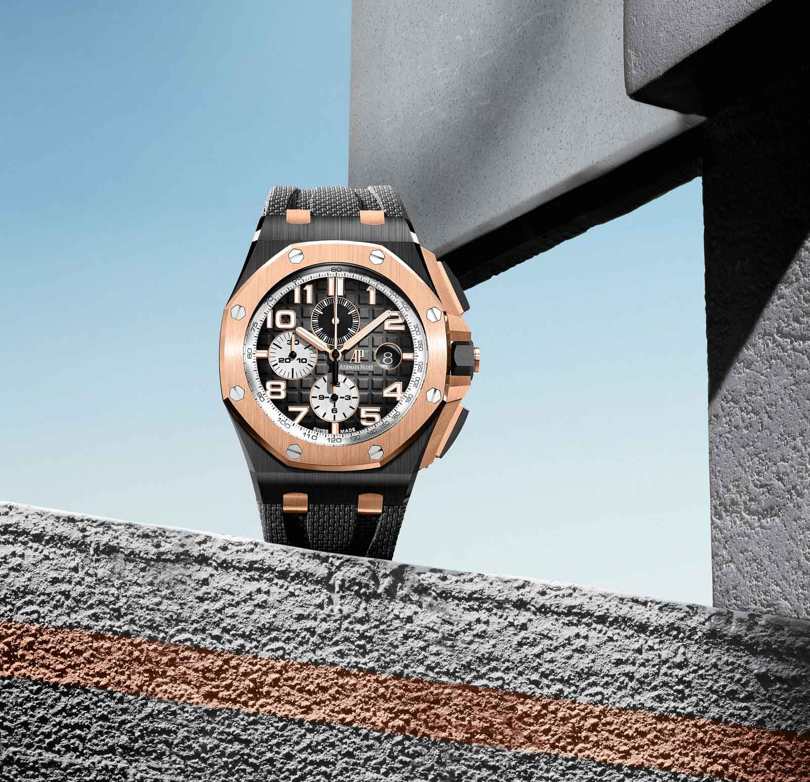 Audemars Piguet Royal Oak Offshore Selfwinding Chronograph 44mm Watch In Black Ceramic Watch Releases 