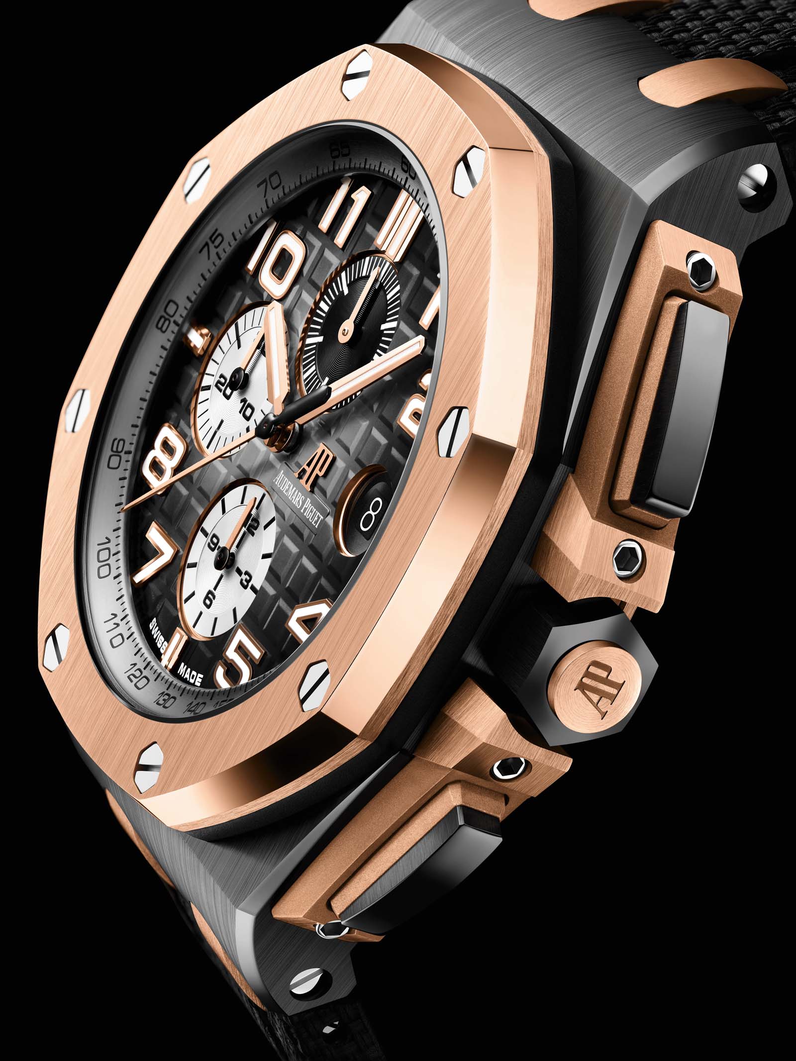 Audemars Piguet Royal Oak Offshore Selfwinding Chronograph 44mm Watch In Black Ceramic Watch Releases 