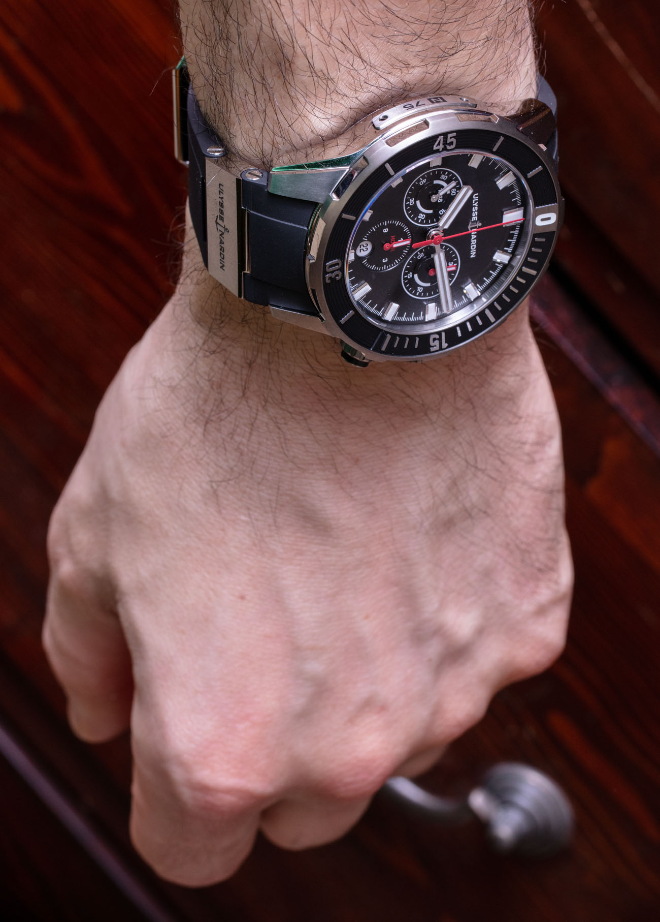 Watch Review: Ulysse Nardin Diver Chronograph 44 mm Wrist Time Reviews 