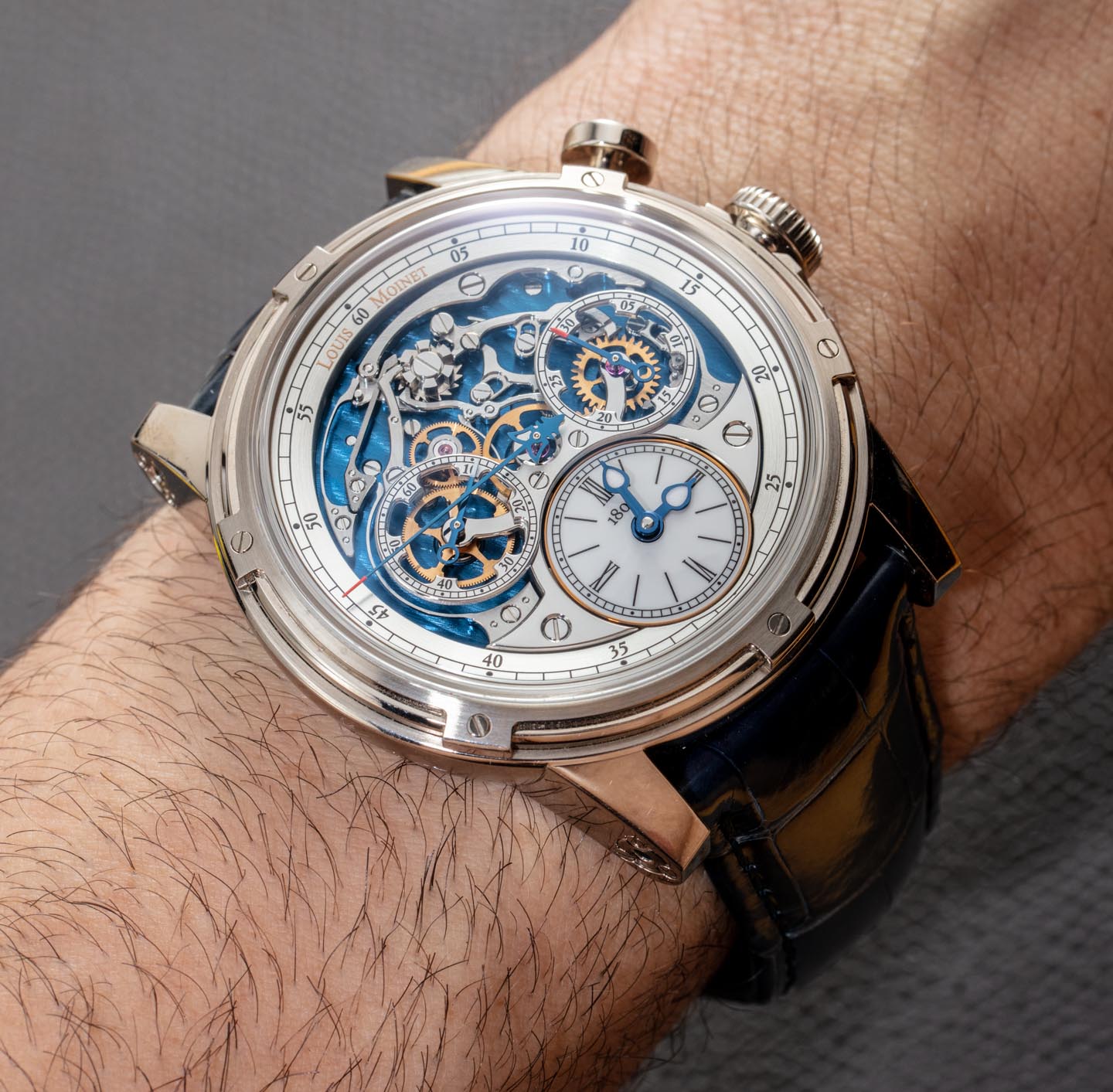 Watch Review: Louis Moinet Memoris Chronograph Wrist Time Reviews 