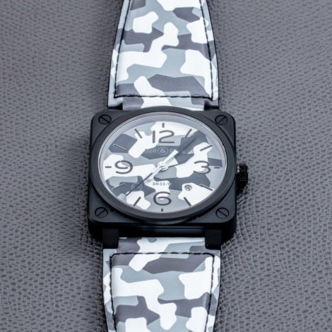 Hands-On: Bell & Ross BR 03-92 White Camo Watch Hands-On 