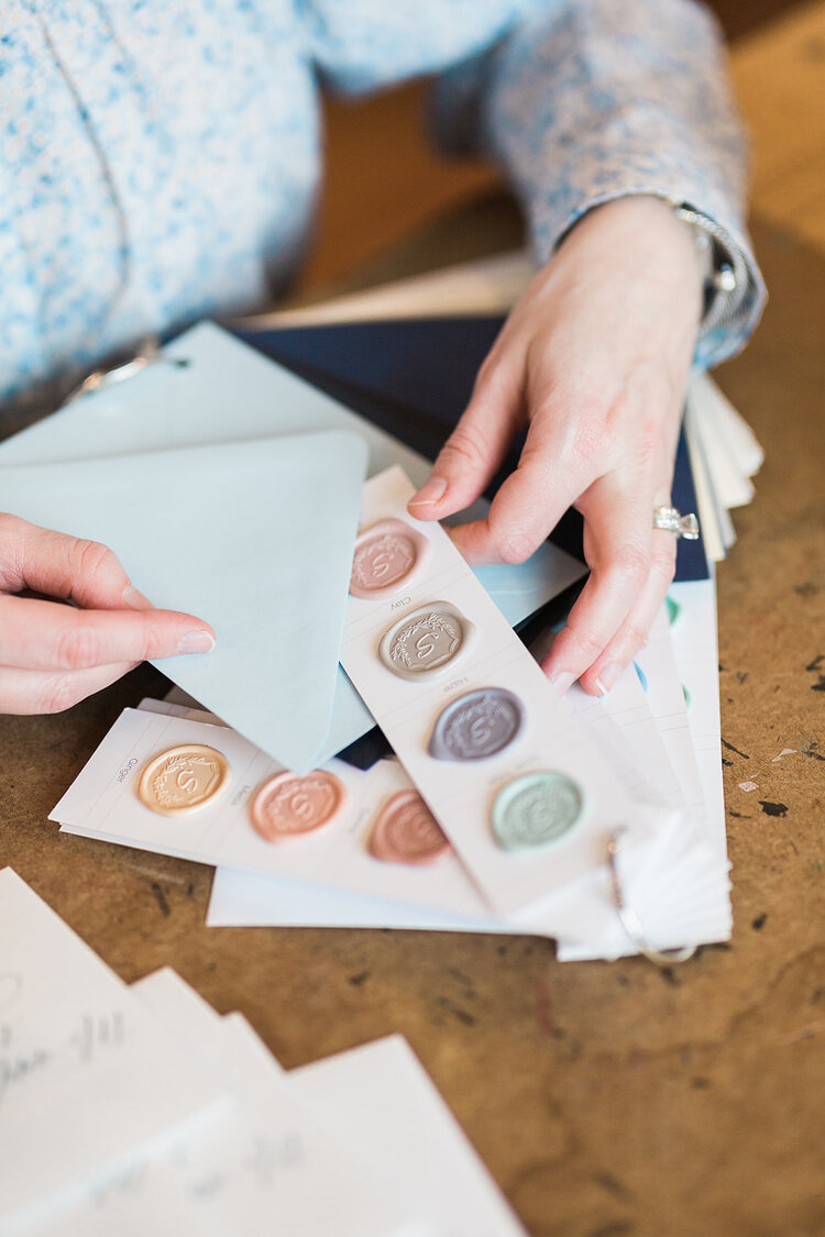 wax seal for wedding invitations