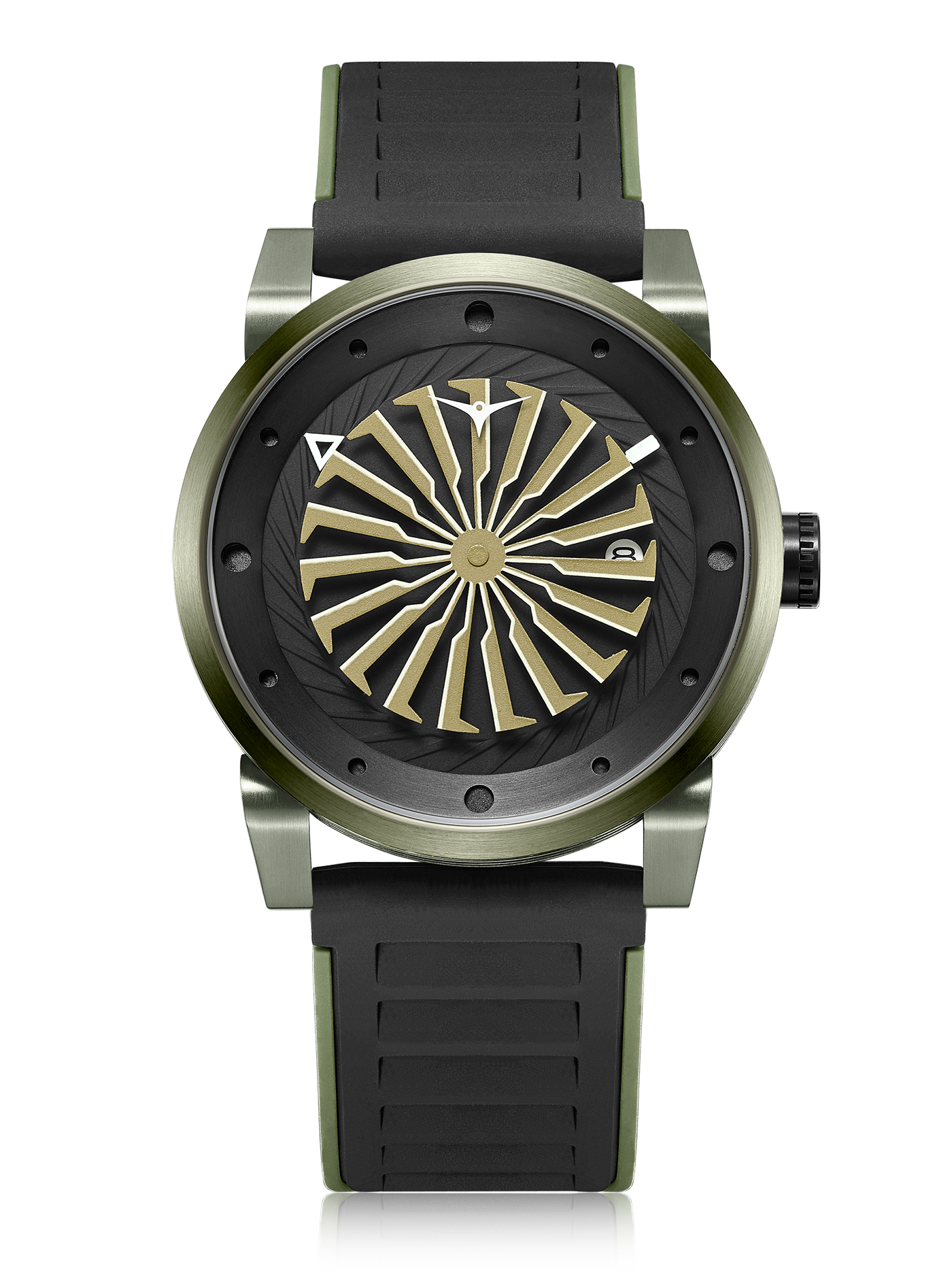 Zinvo Brings A Jet Turbine To The Wrist With The Blade Titan Watch Releases 