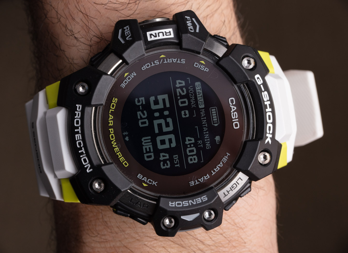 Watch Review: Casio G-Shock Move GBD-H1000 GPS Heart-Rate Monitor Wrist Time Reviews 