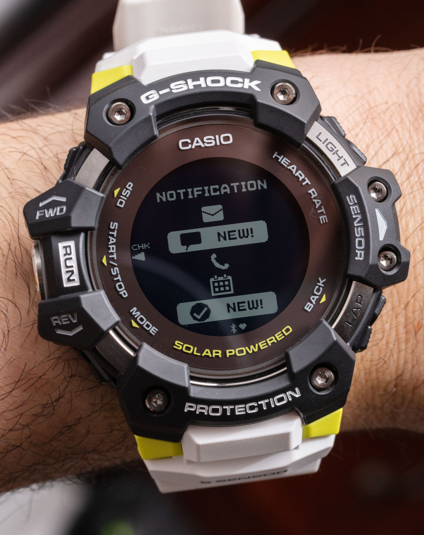 Watch Review: Casio G-Shock Move GBD-H1000 GPS Heart-Rate Monitor Wrist Time Reviews 