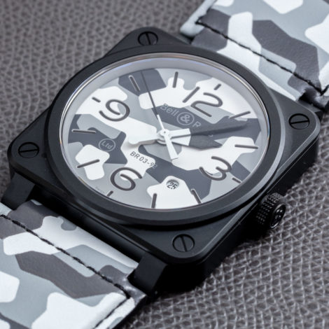 Hands-On: Bell & Ross BR 03-92 White Camo Watch Hands-On 