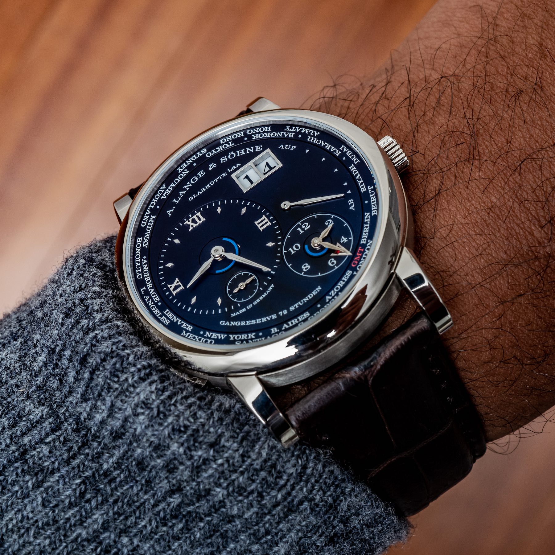 In-Depth Hands-On: A. Lange & Söhne Lange 1 Time Zone Caliber L141.1 Hands-On 