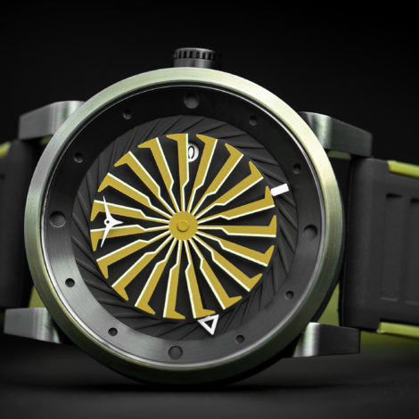 Zinvo Brings A Jet Turbine To The Wrist With The Blade Titan Watch Releases 