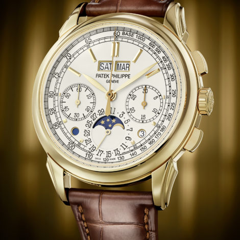 Patek Philippe Debuts New Yellow Gold Ref. 5270J-001 Perpetual Calendar Chronograph Watch Releases 