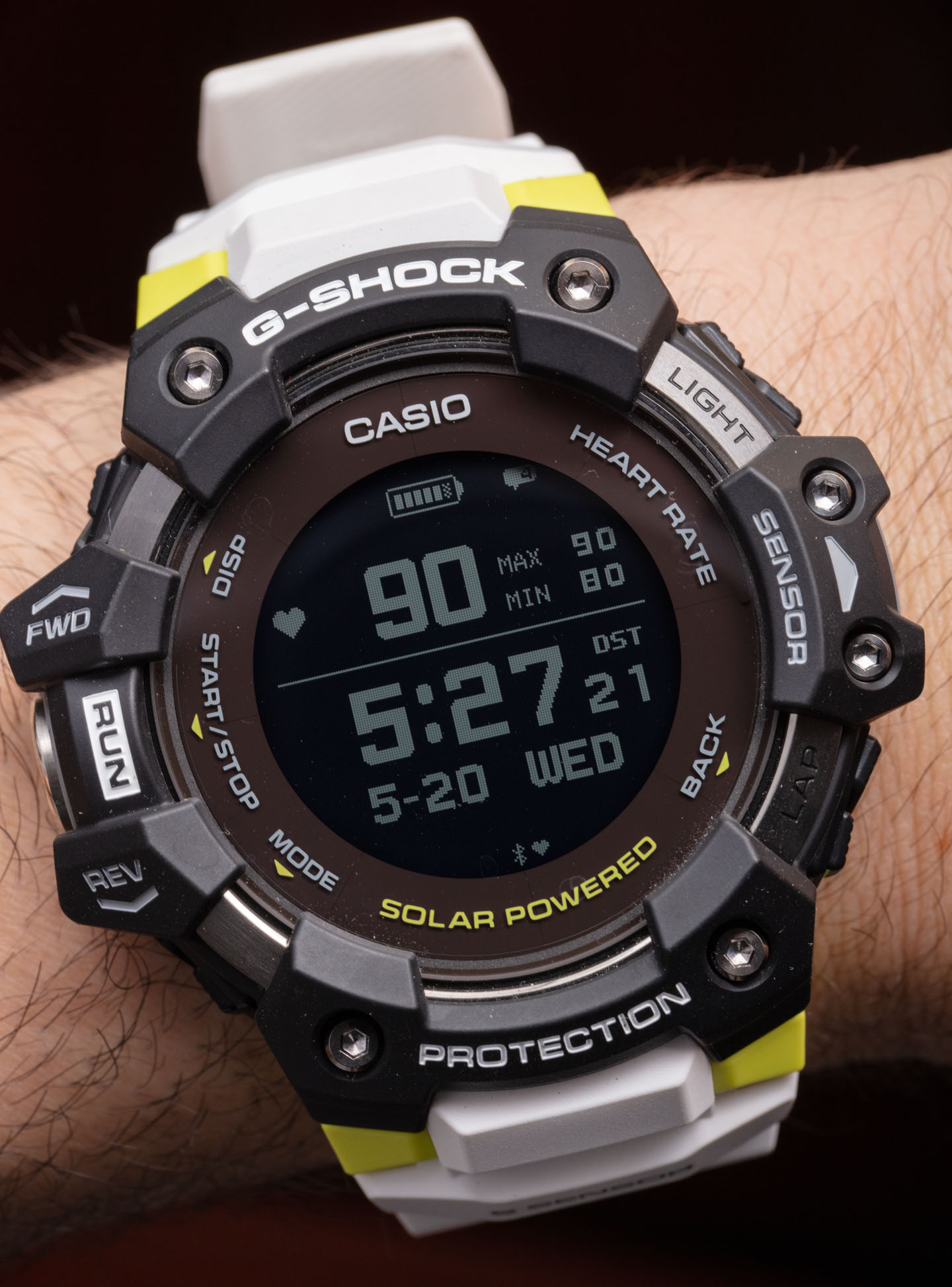 Watch Review: Casio G-Shock Move GBD-H1000 GPS Heart-Rate Monitor Wrist Time Reviews 