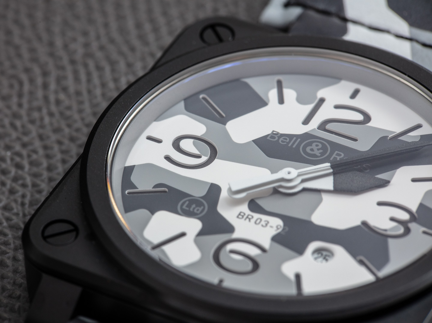 Hands-On: Bell & Ross BR 03-92 White Camo Watch Hands-On 