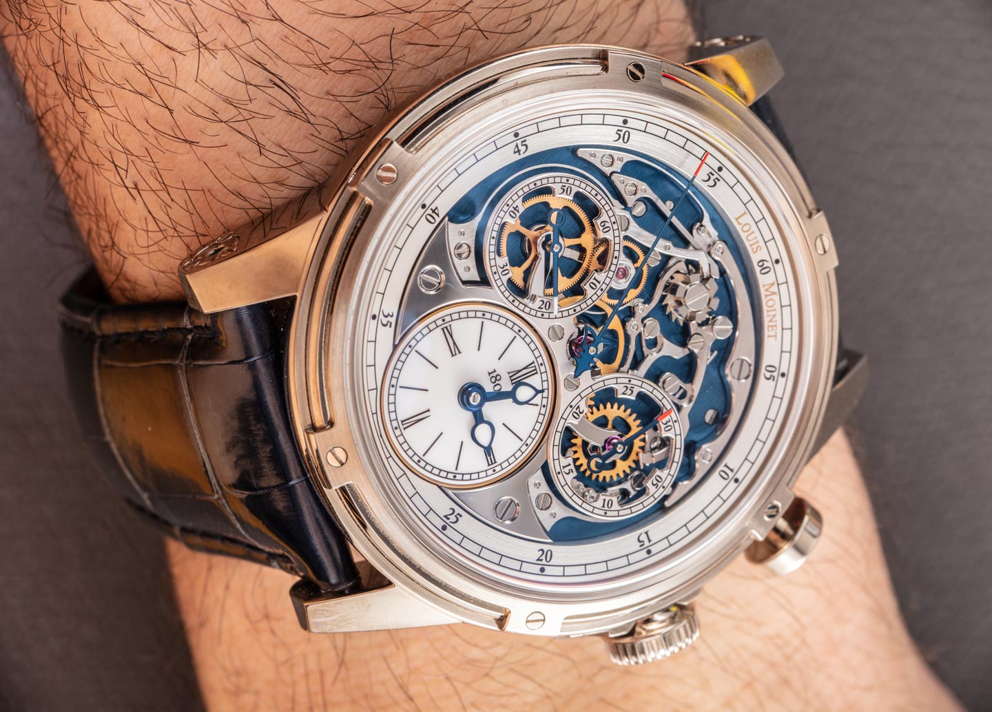 Watch Review: Louis Moinet Memoris Chronograph Wrist Time Reviews 