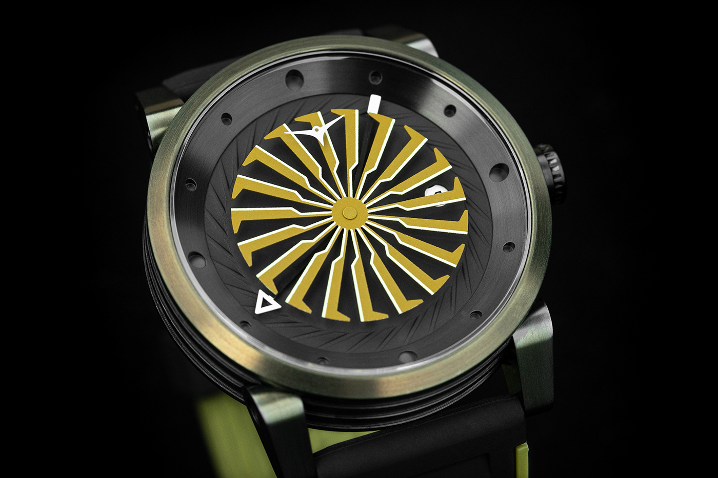 Zinvo Brings A Jet Turbine To The Wrist With The Blade Titan Watch Releases 