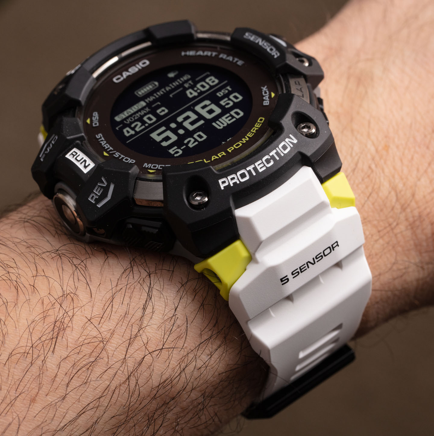 Watch Review: Casio G-Shock Move GBD-H1000 GPS Heart-Rate Monitor Wrist Time Reviews 