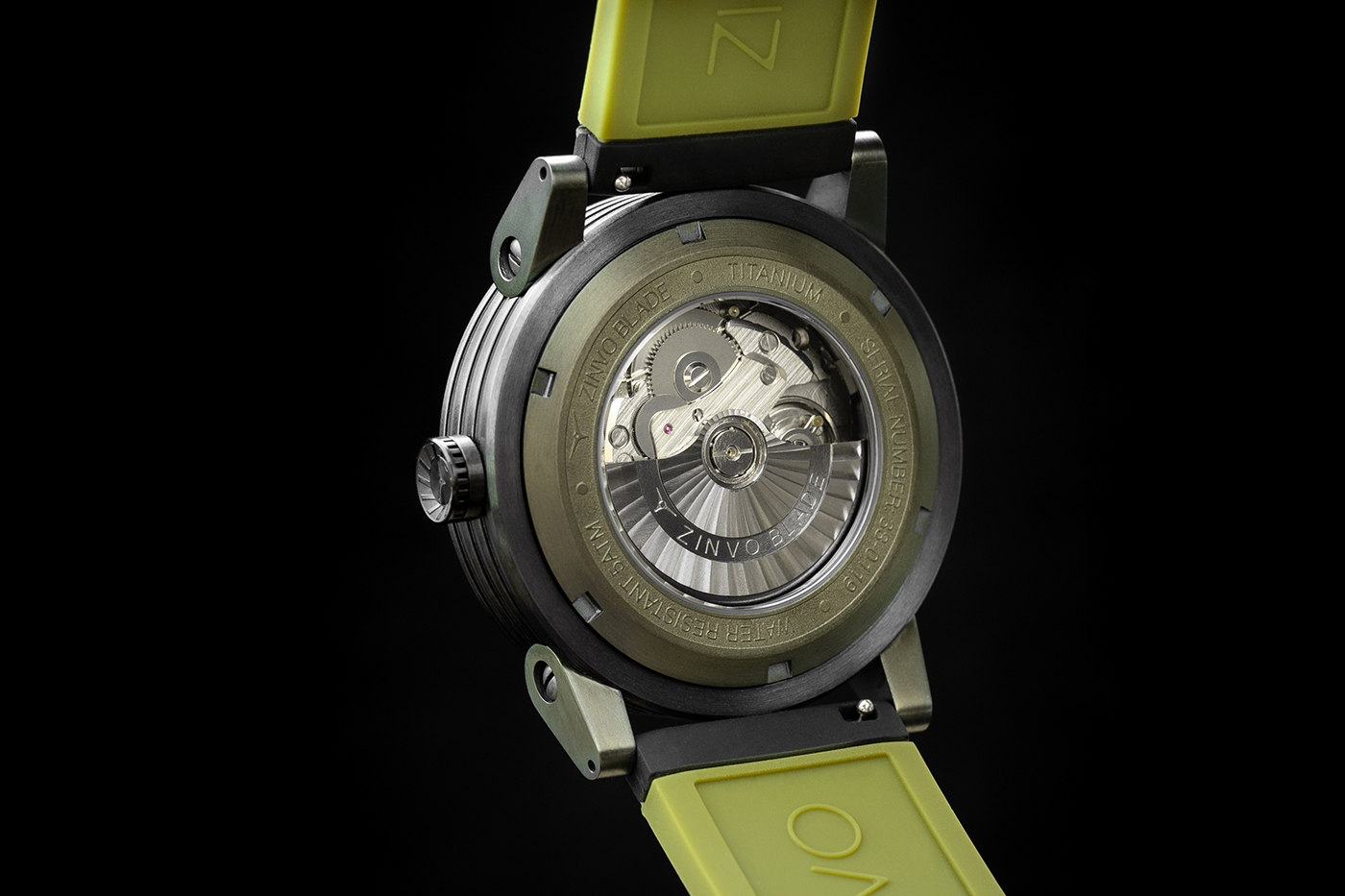 Zinvo Brings A Jet Turbine To The Wrist With The Blade Titan Watch Releases 