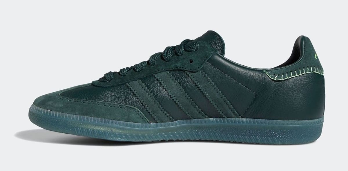 Jonah Hill x Adidas Samba 'Green' FW7458 Medial