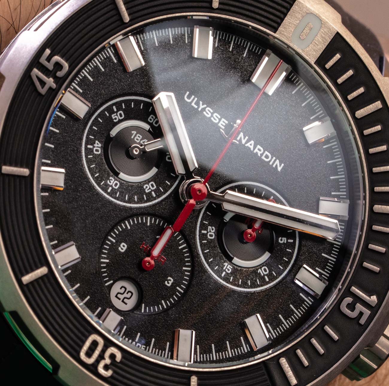 Watch Review: Ulysse Nardin Diver Chronograph 44 mm Wrist Time Reviews 