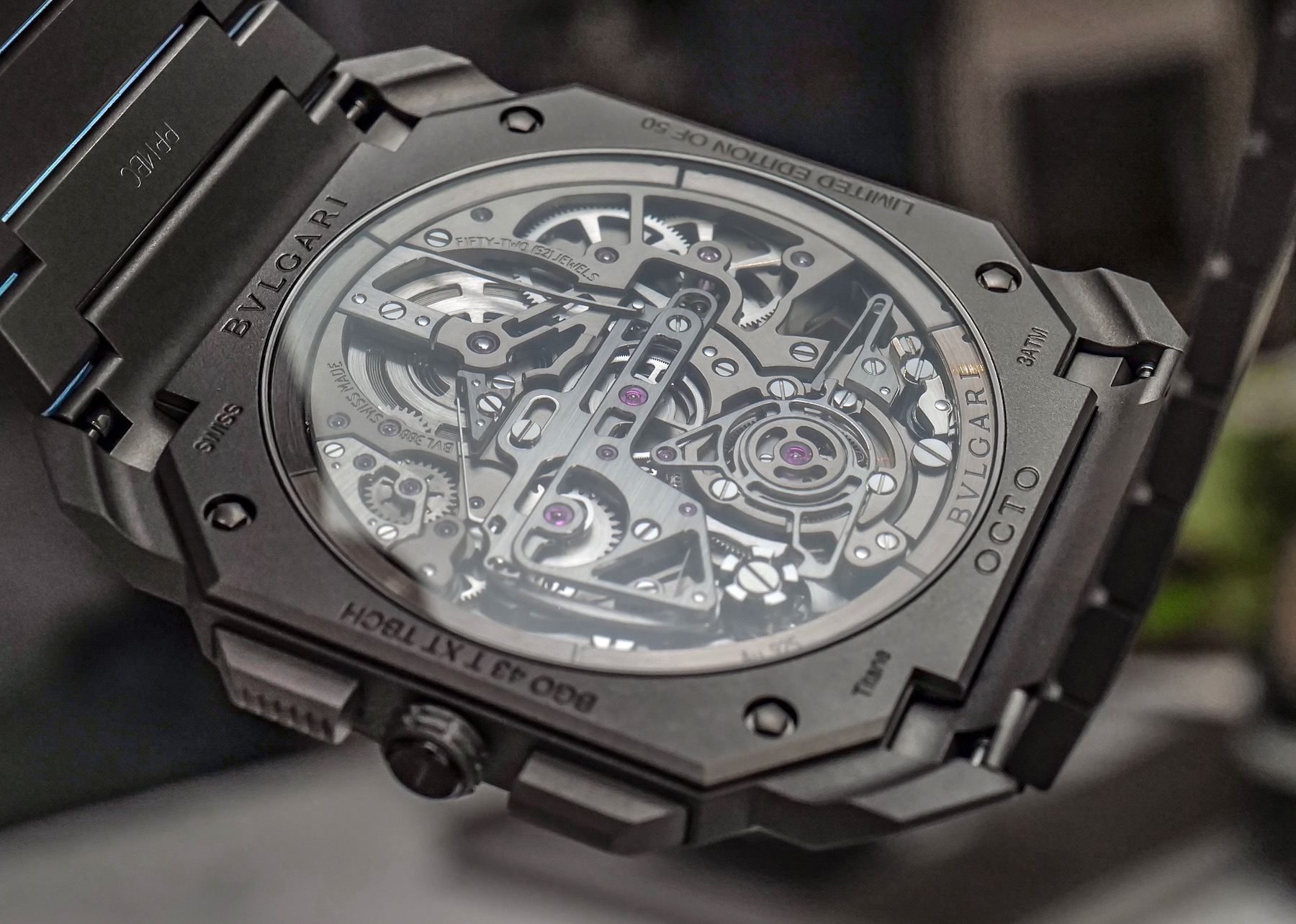 Hands-On: Bulgari Octo Finissimo Tourbillon Chronograph Skeleton Automatic Watch Hands-On 