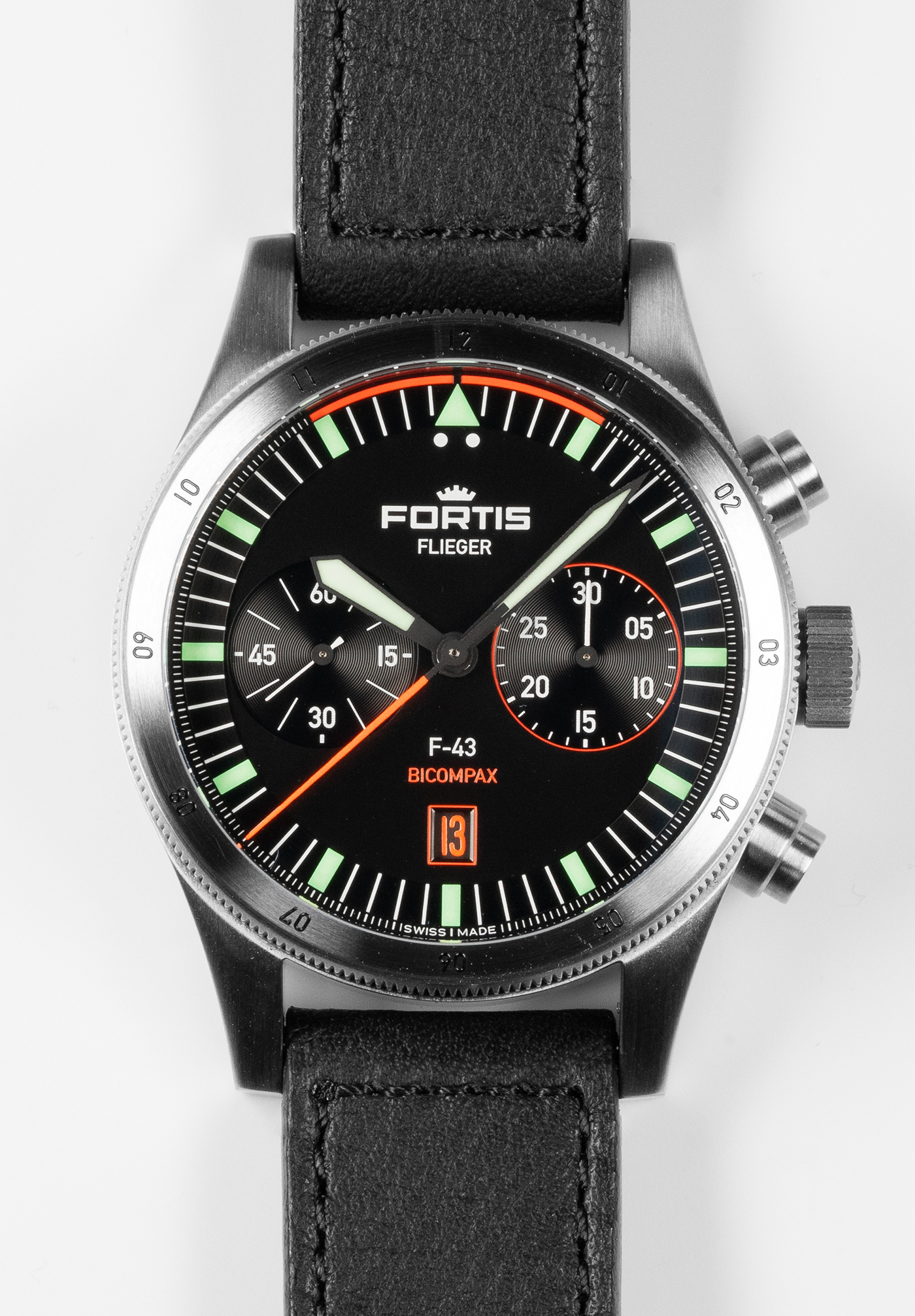 Fortis Announces Flieger F-43 Bicompax Chronograph Watch Releases 