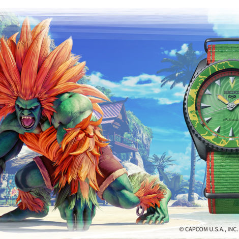 Seiko Partners With “Street Fighter” Series For Six Limited-Edition Seiko 5 Models Watch Releases 