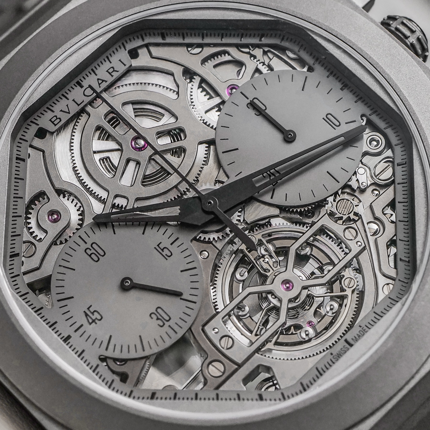 Hands-On: Bulgari Octo Finissimo Tourbillon Chronograph Skeleton Automatic Watch Hands-On 