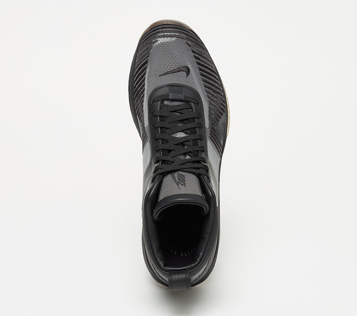 John Elliott x Nike LeBron Icon QS 'Black/Gum' AQ0114-001 (Top)