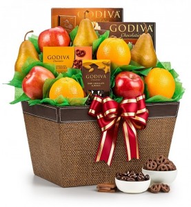 Fresh Fruit & Godiva Chocolates