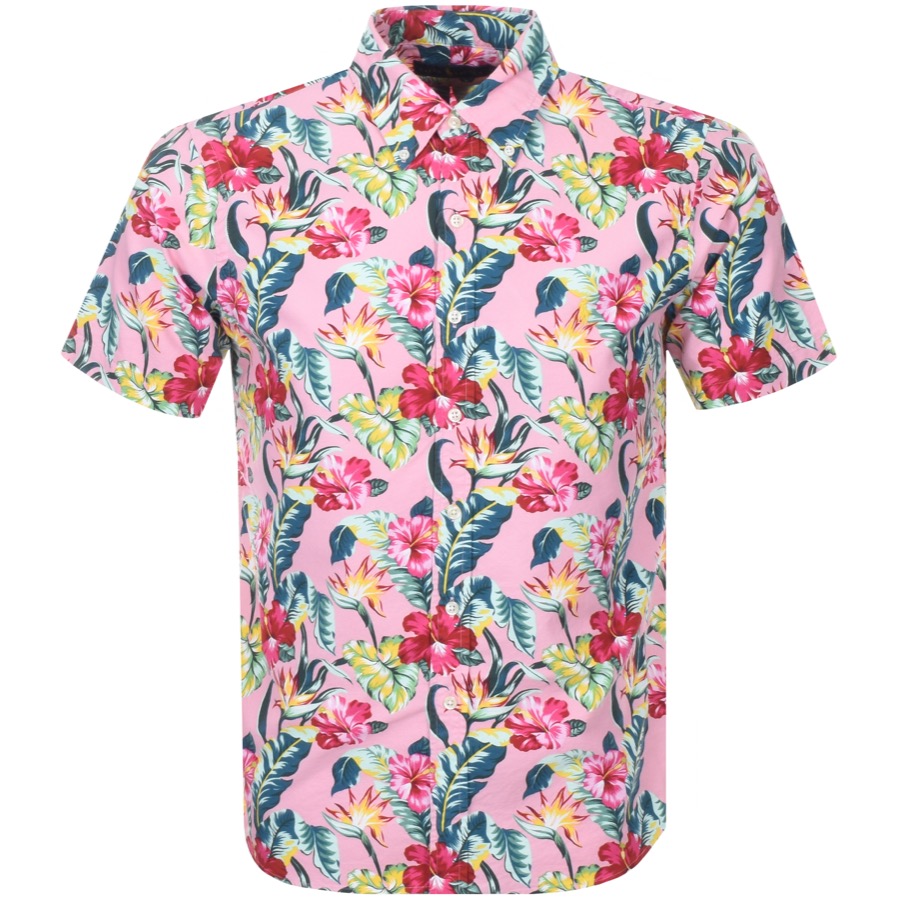 Patterned Pink Shirt By Ralph Lauren