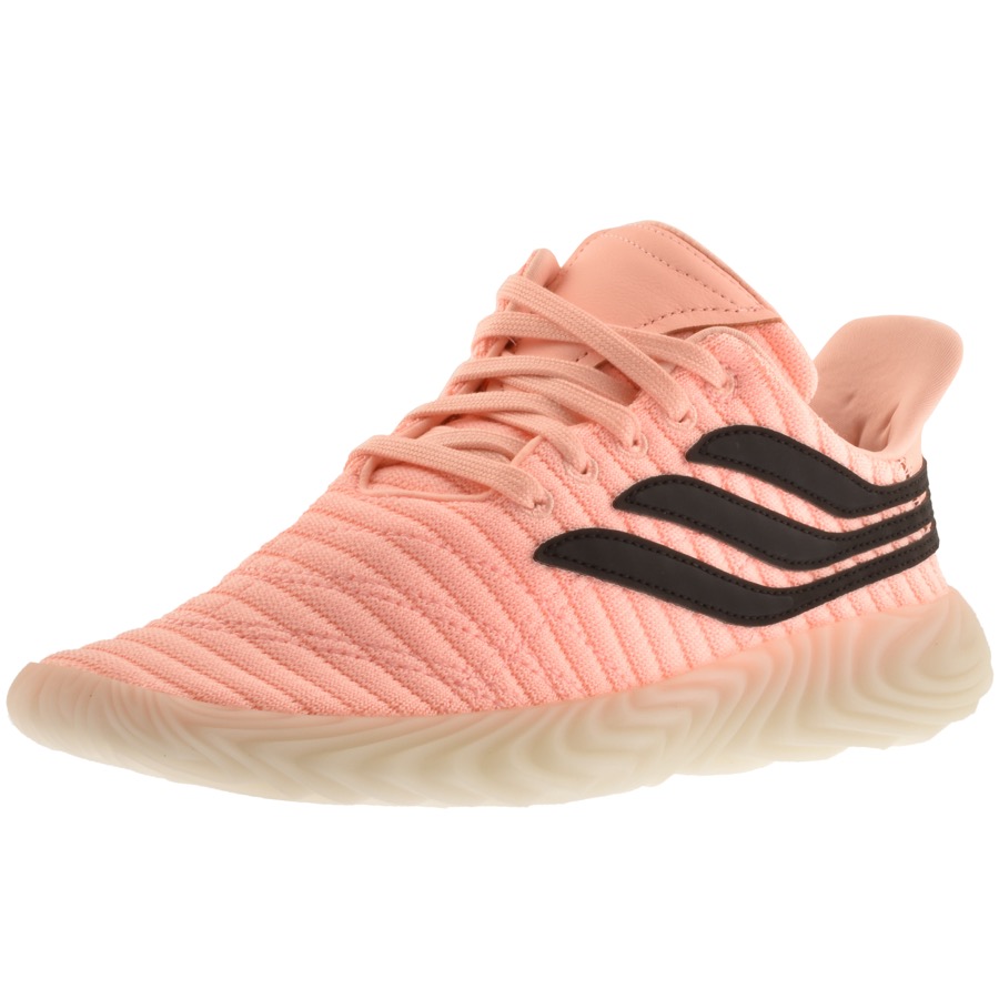 pink Adidas Sobakov Trainers