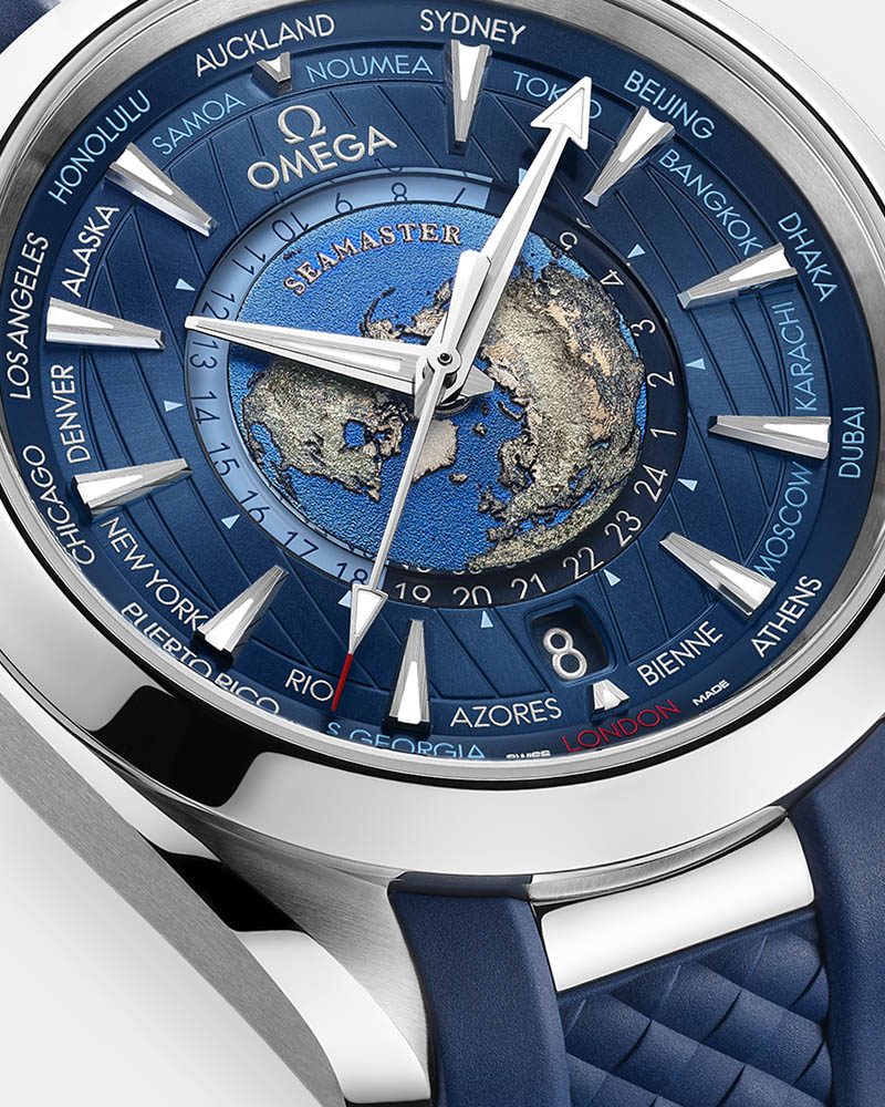 Omega Seamaster Aqua Terra Worldtimer Master Chronometer Stainless Steel Watch First Look 