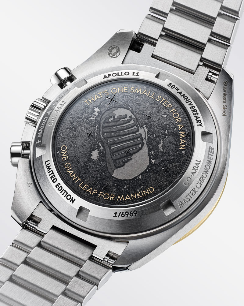 Omega Speedmaster Apollo 11 50th Anniversary Limited Edition Watch In Stainless Steel First Look 