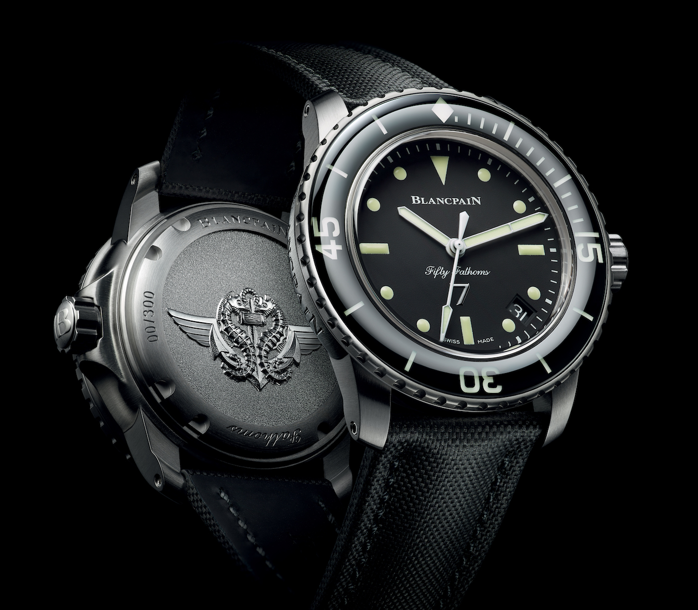 Blancpain Fifty Fathoms Nageurs De Combat Watch First Look 