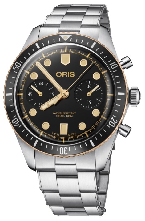 Oris Divers Sixty-Five Chronograph Watch First Look 