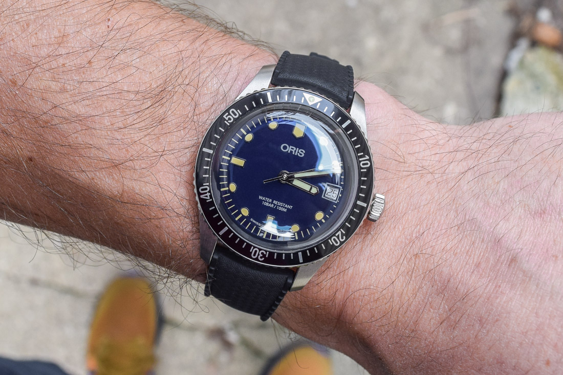 Oris Diver Sixty-Five 36mm Watch Review Wrist Time Reviews 