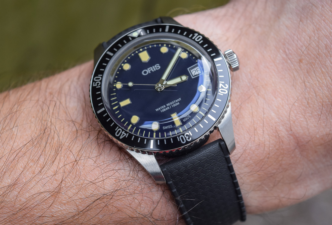 Oris Diver Sixty-Five 36mm Watch Review Wrist Time Reviews 