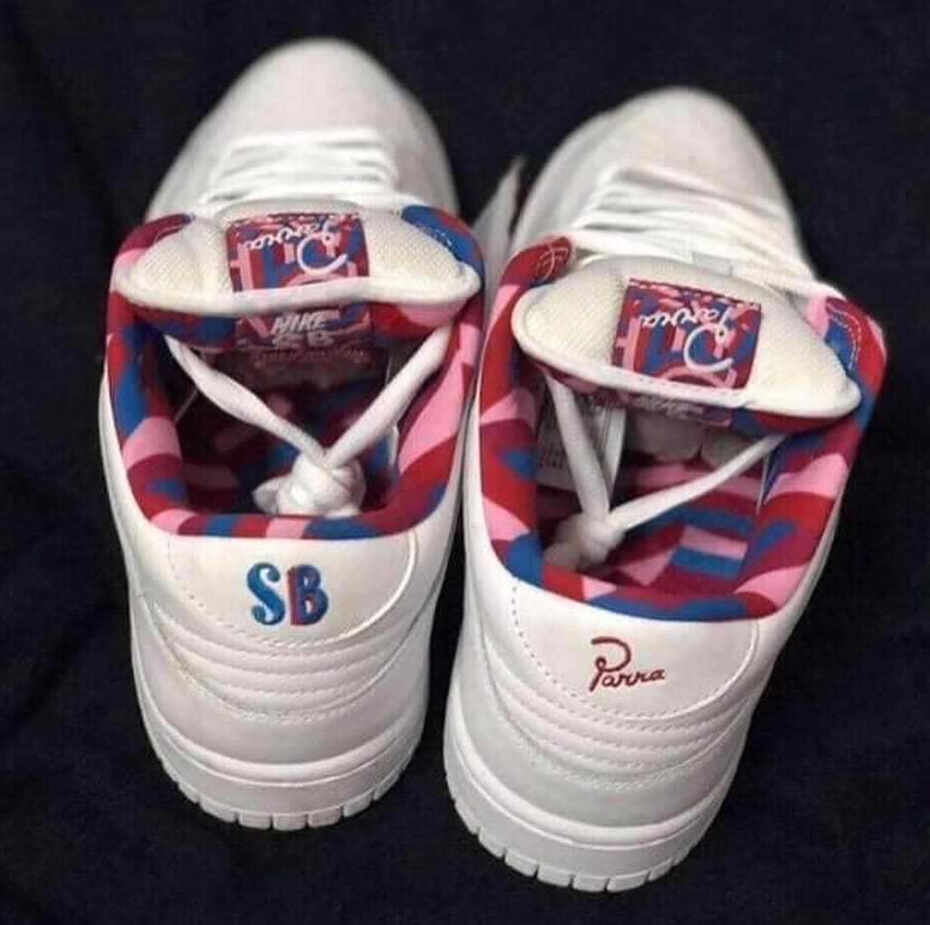 Parra x Nike SB Dunk Low (Heel)