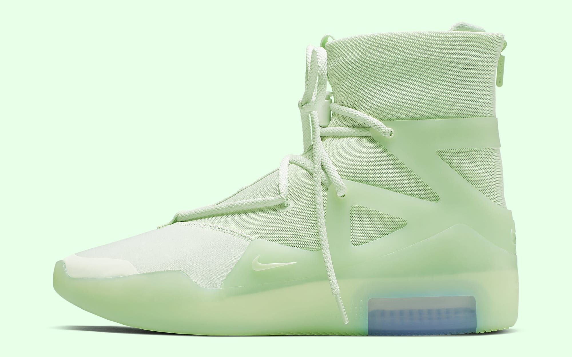 Nike Air Fear of God 1 'Frosted Spruce' AR4237-300 Lateral