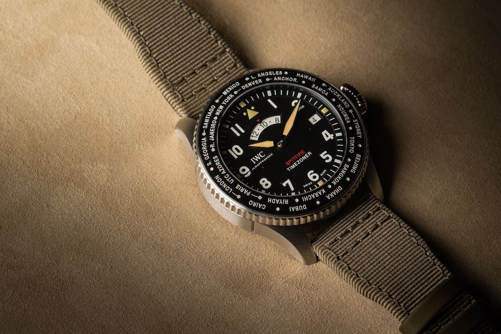 IWC Pilot’s Watch Timezoner Spitfire Edition “The Longest Flight”
