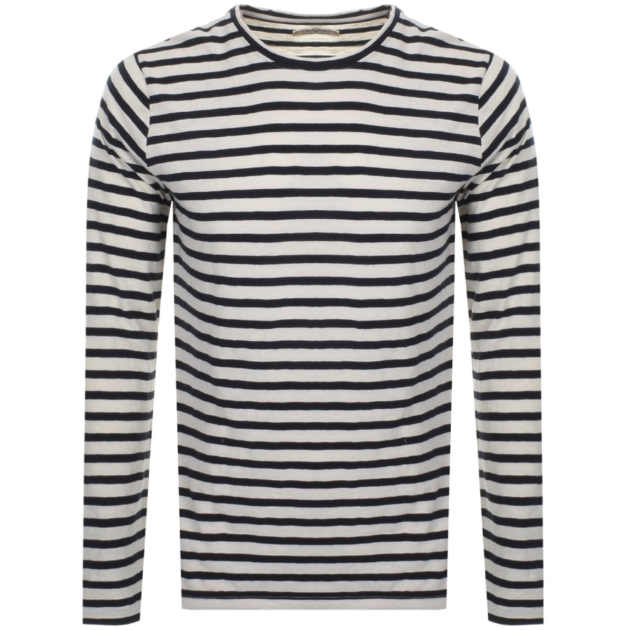 Nudie Jeans Stripe long-sleeved shirt