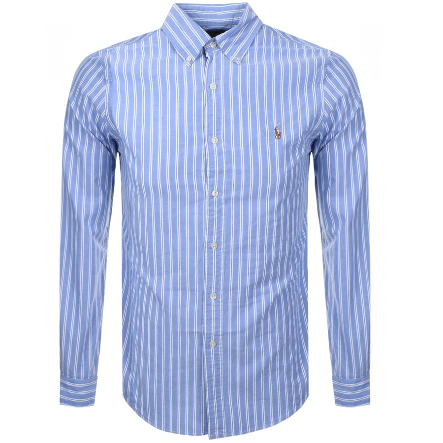 Ralph Lauren Striped Shirt in Blue