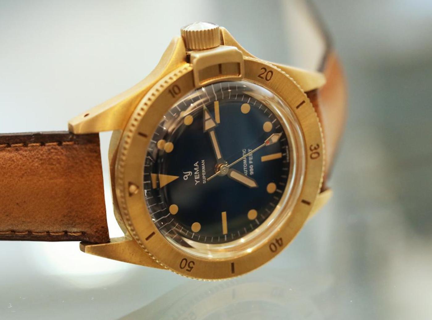 YEMA Superman Heritage Bronze Watch Watch Releases 