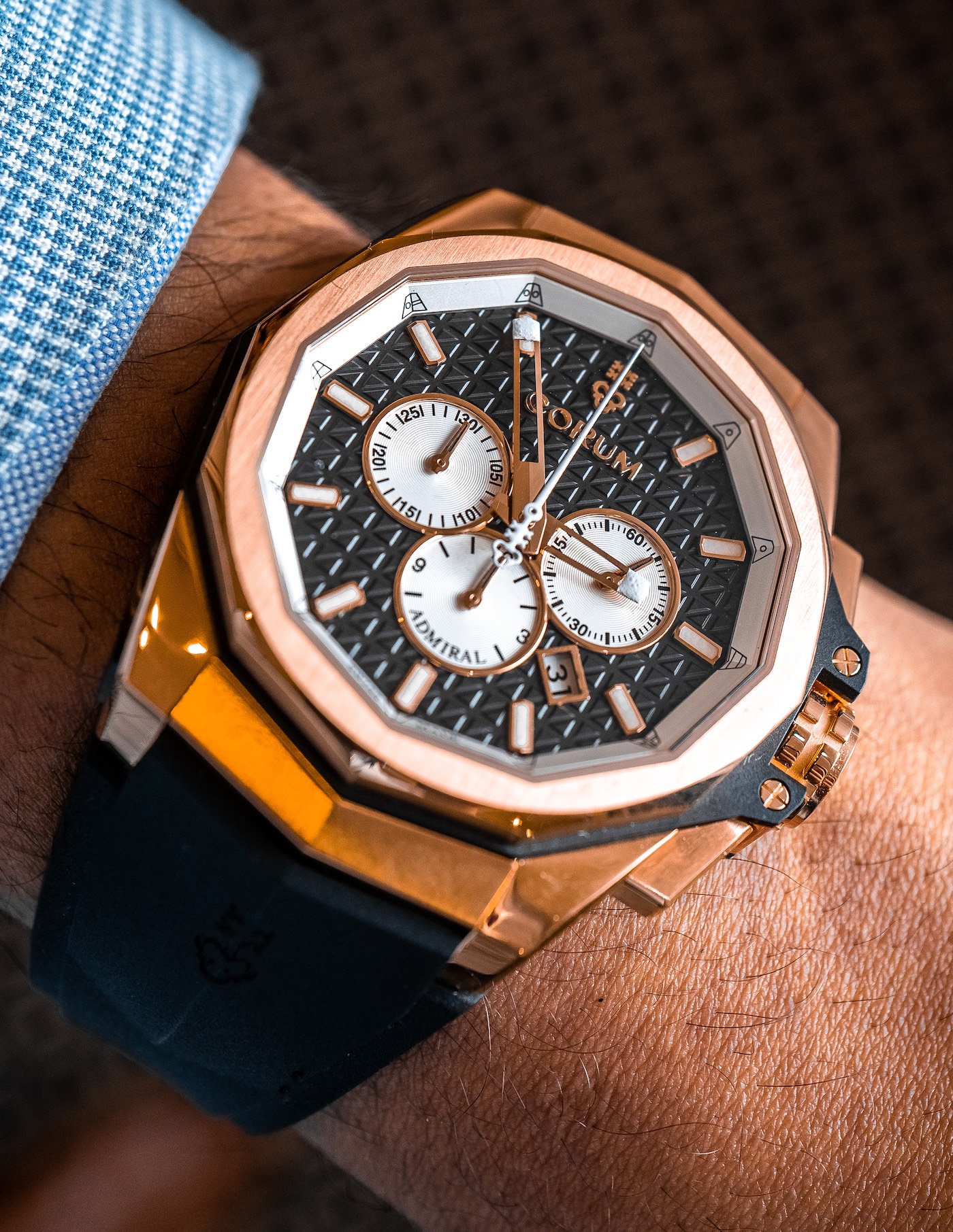 Corum Admiral AC-One 45 Chronograph Watches For 2019 Hands-On Hands-On 