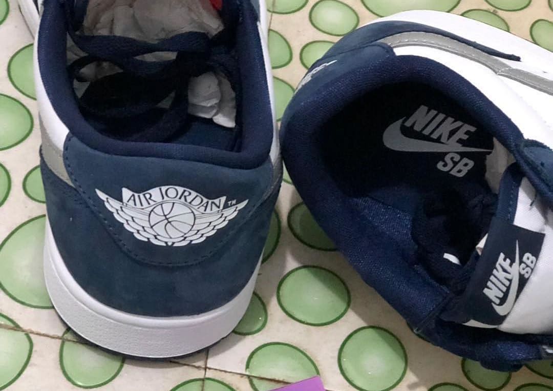 Nike SB x Air Jordan 1 Low 'Eric Koston' (Heel)