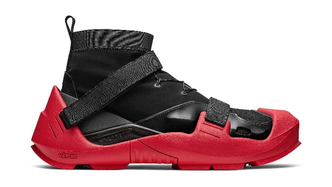 Matthew M. Williams x Nike 'Black/Red' (Lateral) 2