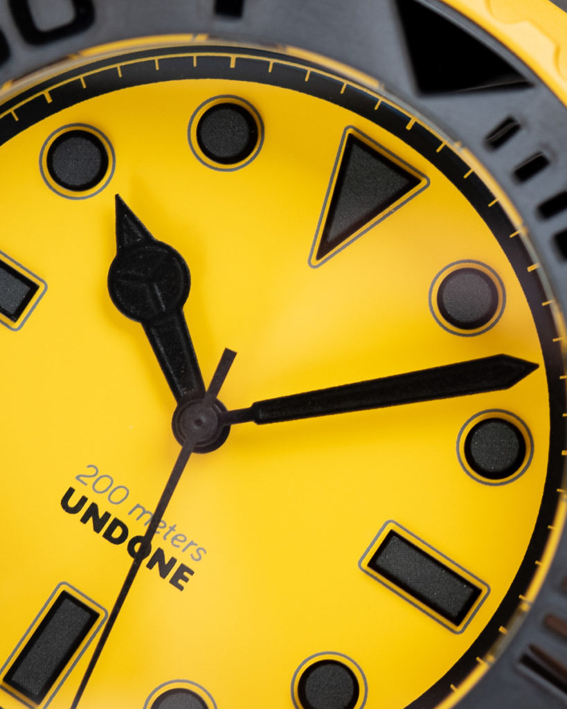 UNDONE Aqua BLK + YLW Watch With aBlogtoWatch Debut Hands-On 