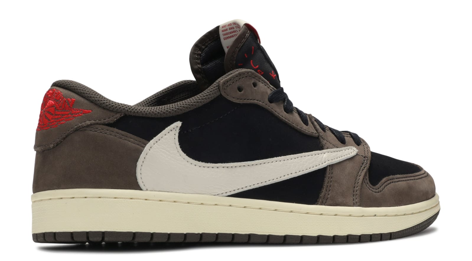 Travis Scott x Air Jordan 1 Low CQ4277-001 (Heel)