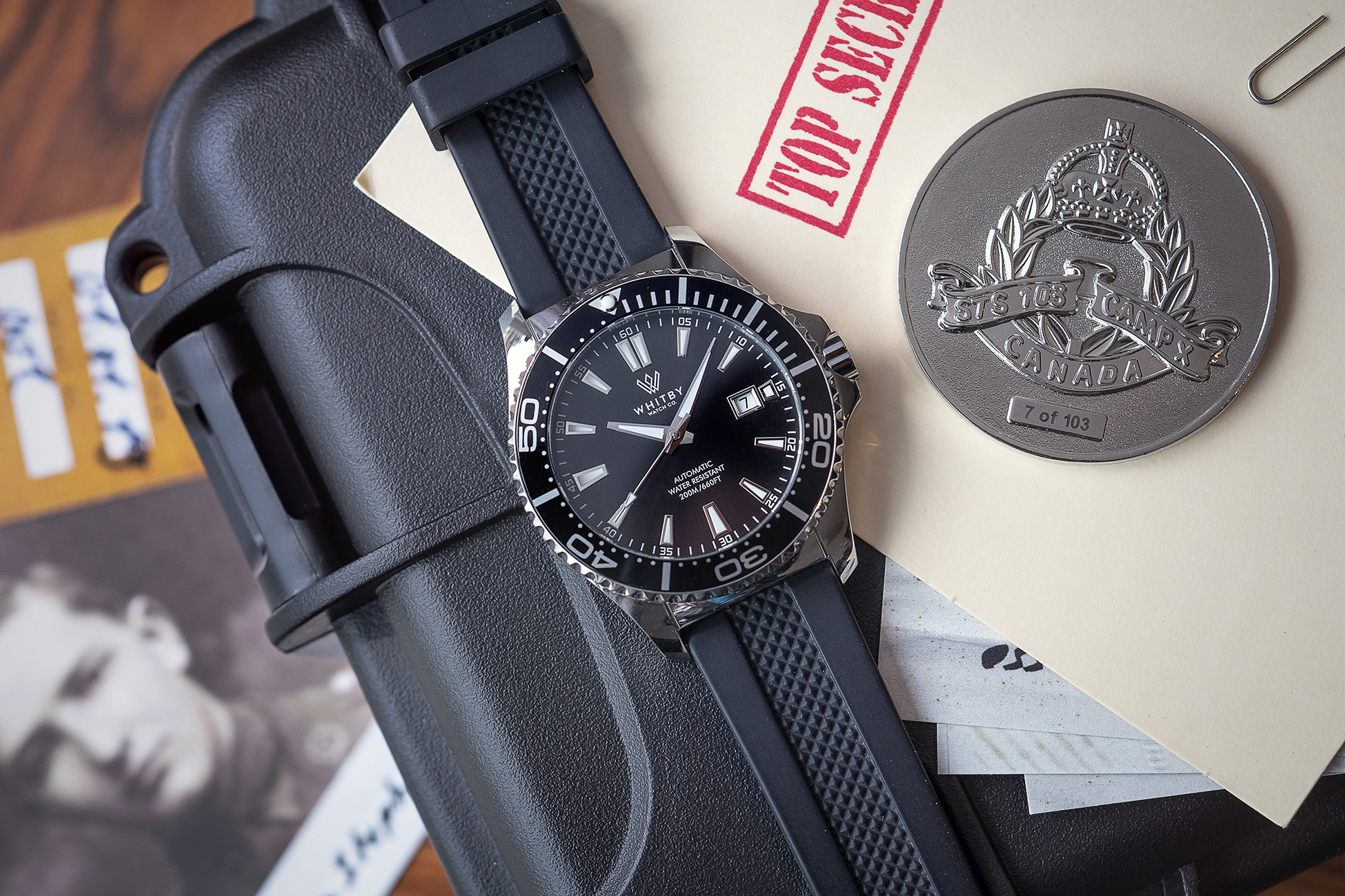 Whitby Watch Co. Intrepid Diver Hands-On: A Camp X-Inspired Slice of Canadiana Hands-On 