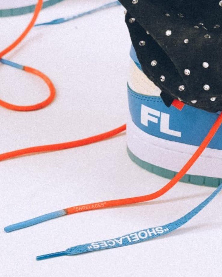 Off-White x Futura x Nike Dunk Low (Detail)