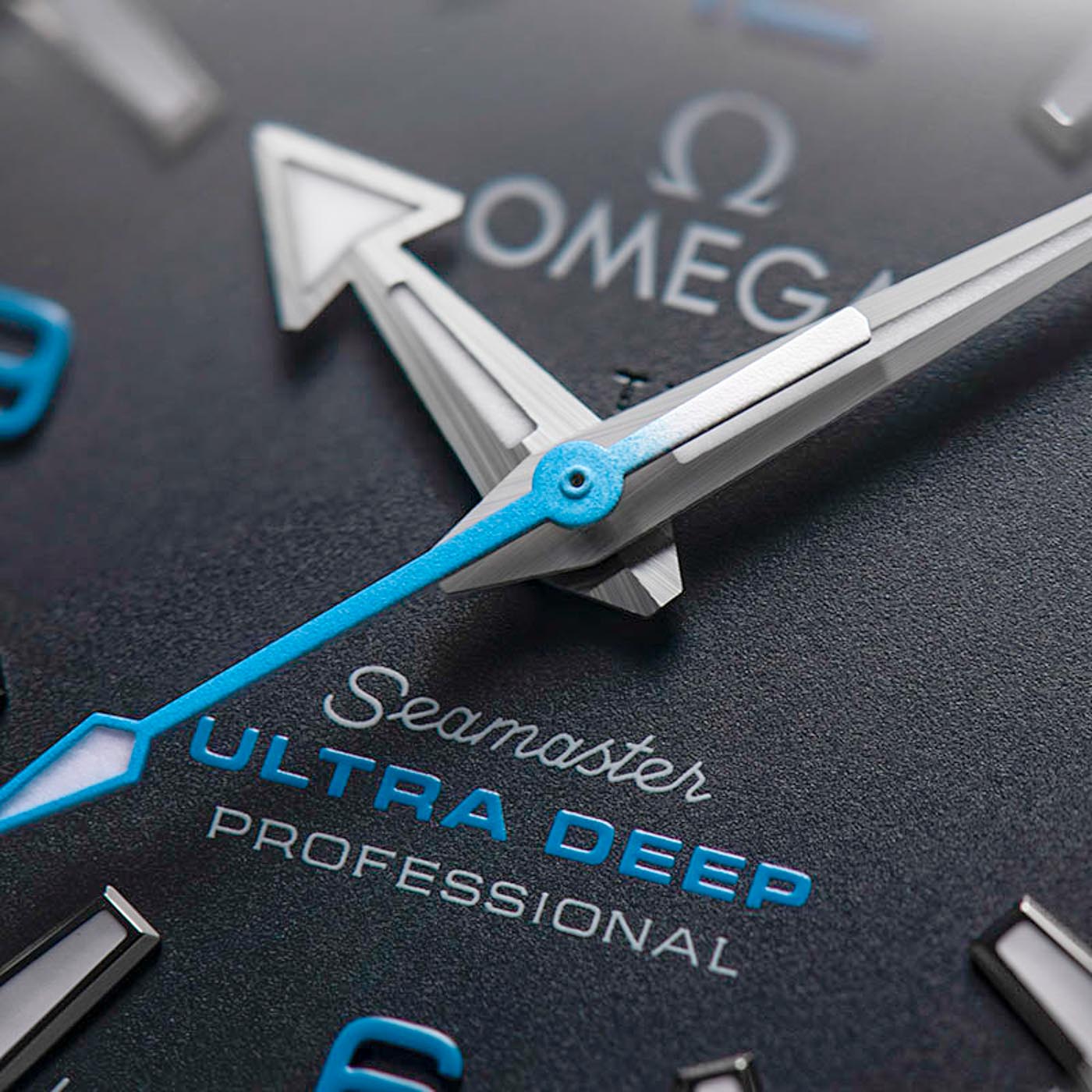 The Omega Seamaster Planet Ocean Ultra Deep Professional Watch At Record Depths In The Mariana Trench Omega Seamaster 