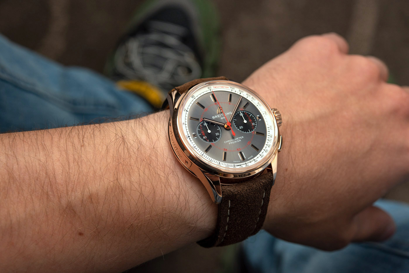 Breitling Premier B01 Chronograph 42 Wheels and Waves Limited-Edition Watch Hands-On Hands-On 